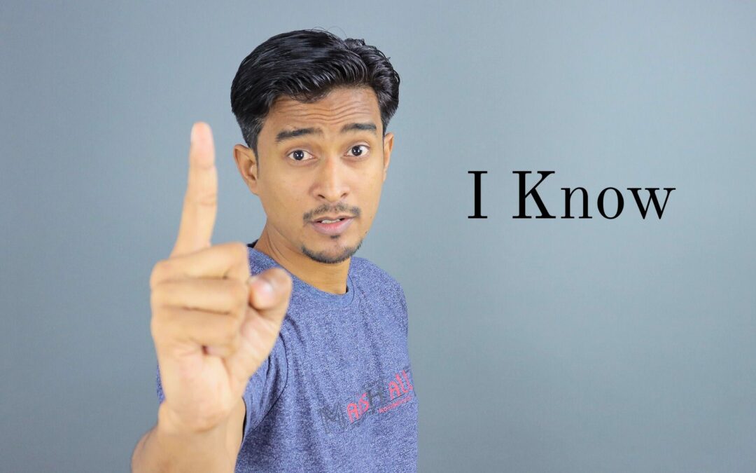One Thing I Know